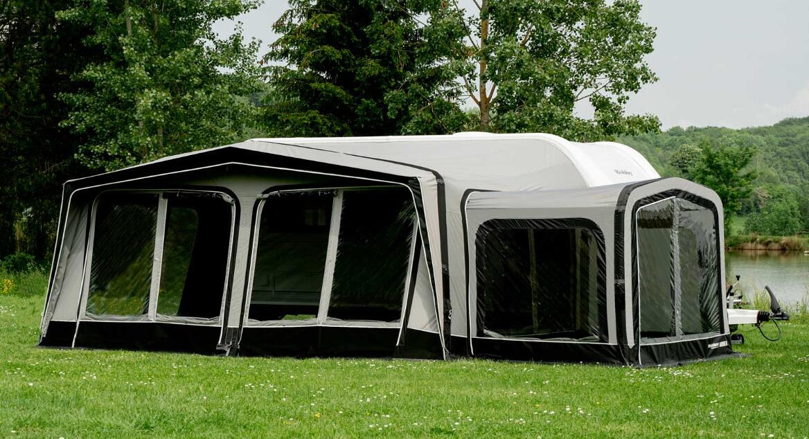 Oppblåsbart reisefortelt Pluto XL 2.0 dybde 300 cm for campingvogn - Westfield