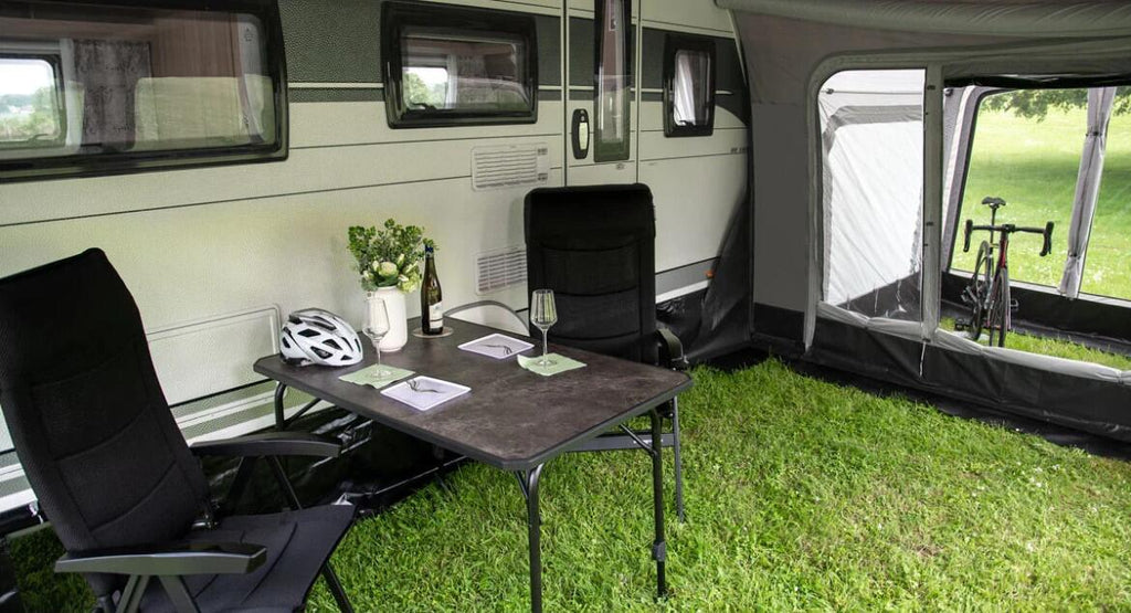 Oppblåsbart reisefortelt Pluto XL 2.0 dybde 300 cm for campingvogn - Westfield
