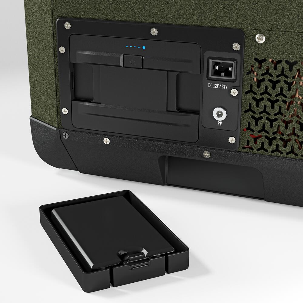 Kompressor-kjøleboks GCX med SC4B modulært batteri sett 12/24/230V - Yolco
