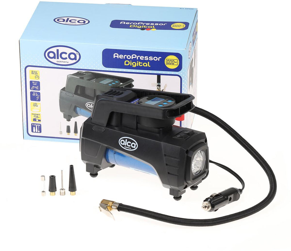 Kompressor AeroPressor Digital 12V 10 bar autostopp 30 l/min - Alca