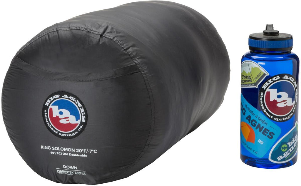 Sovepose Big Agnes King Solomon 20 dobbel 198 cm, dun, -7°C - Big Agnes