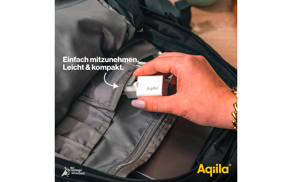 Chargebird W1 USB-C ladeadapter 20W med Power Delivery - Aqiila
