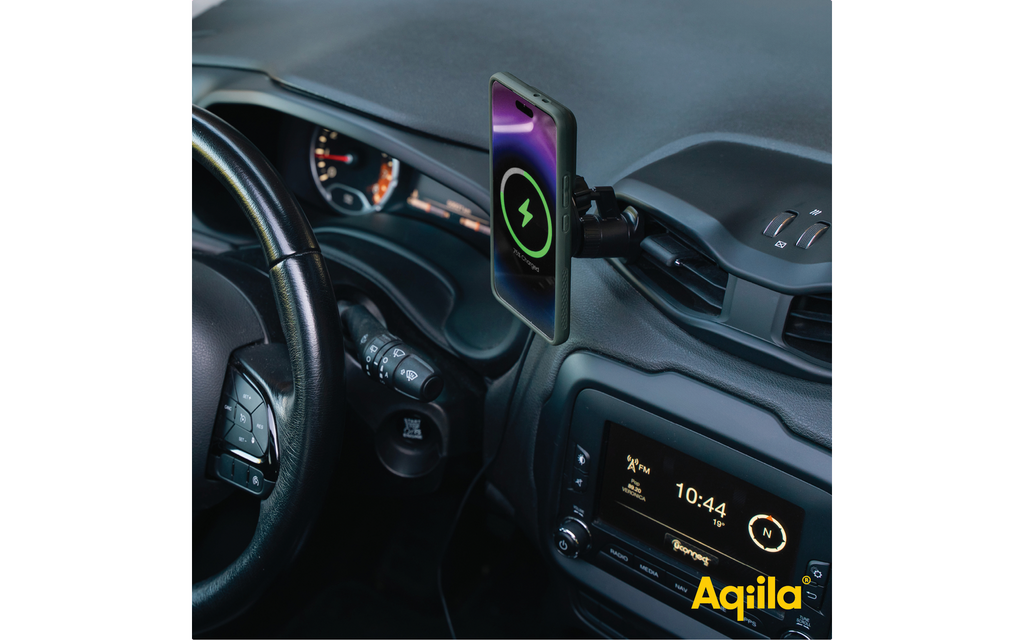 Trådløs telefonlader og -holder Powerbird QC1 15 W Qi2 - Aqiila
