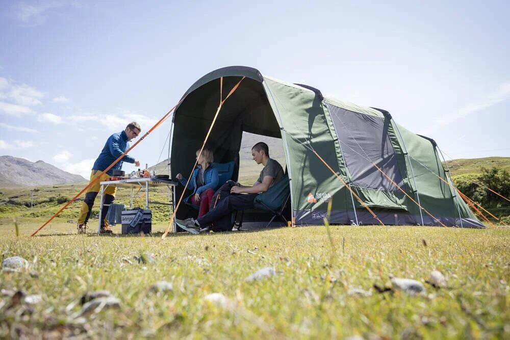 Tunneltelt Sierra TC 300 for 3 personer, 16,8 kg, Ivy - Vango