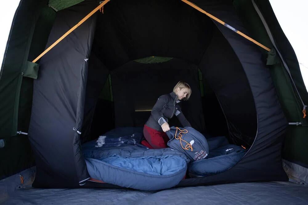 Tunneltelt Sierra TC 300 for 3 personer, 16,8 kg, Ivy - Vango