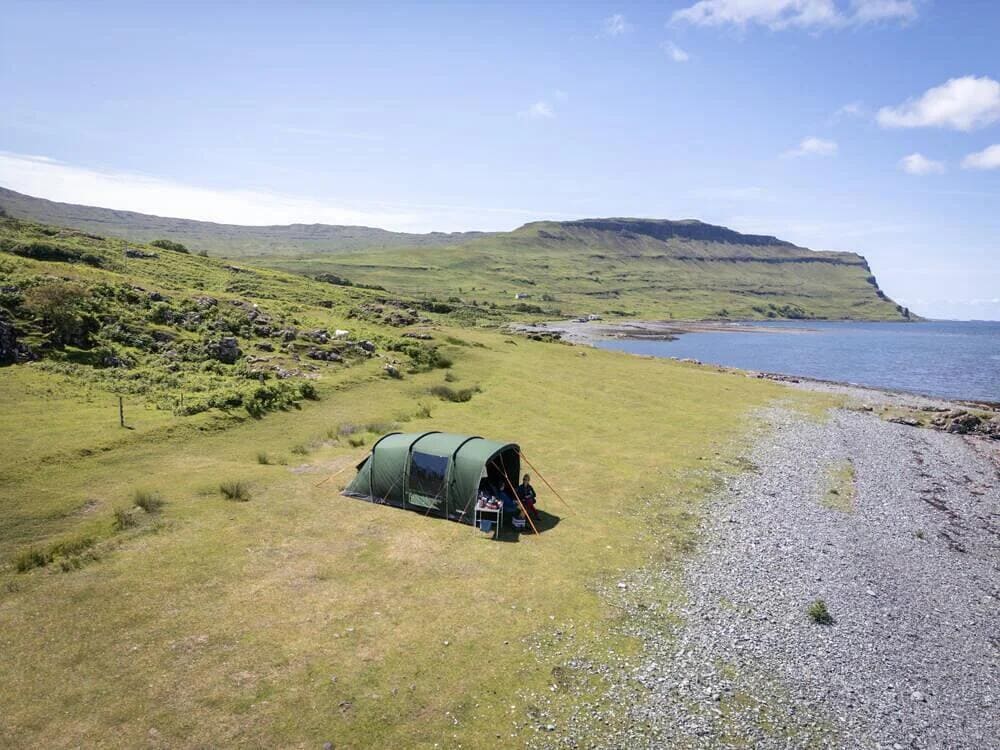 Tunneltelt Sierra TC 300 for 3 personer, 16,8 kg, Ivy - Vango