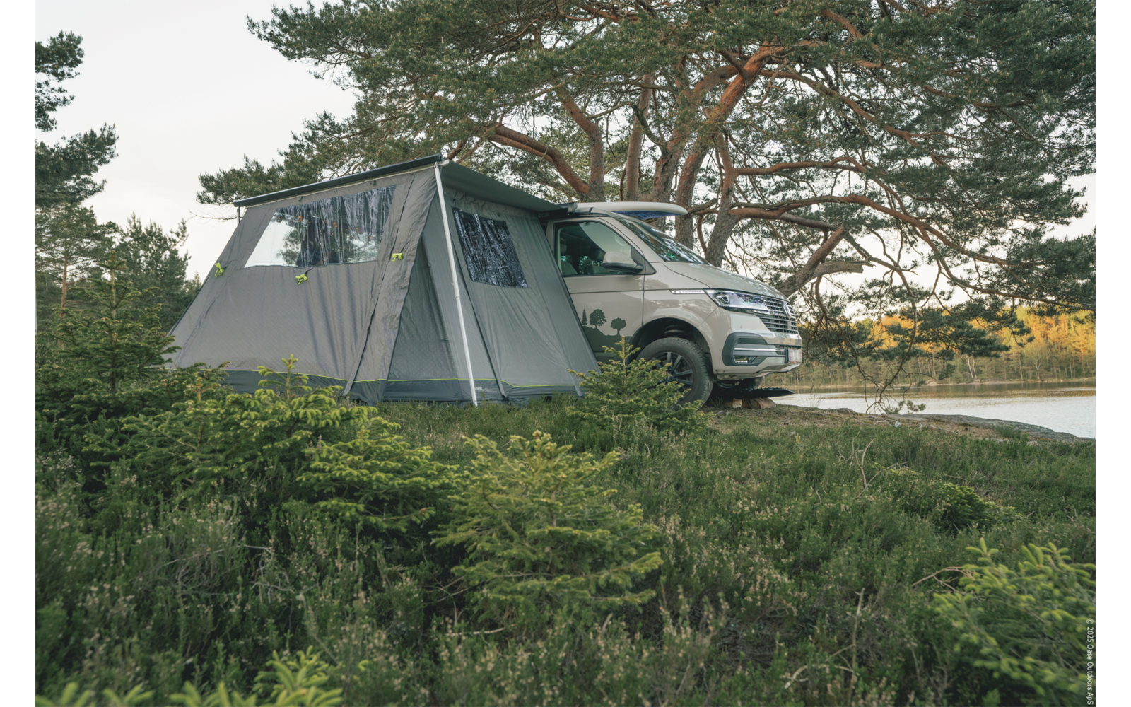 Markisefortelt for campingbuss Backroads Awning Room 290x270 cm - Outwell