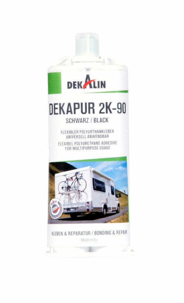 2-komponent polyuretanlim Dekapur 2K-90 50 ml med statisk mikser
