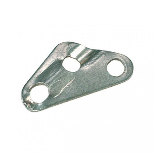 3-hulls snorstrammer i aluminium, 10-pakning, 3,9 x 1,5 cm sett