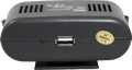 4-veis 12V stikkontakt med USB 24,5x17,5 cm HP Autozubehoer forfra