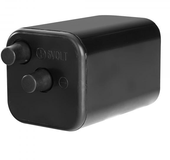 6-volt sink-karbon batteri kadmiumfritt 67x98x67 mm detalj