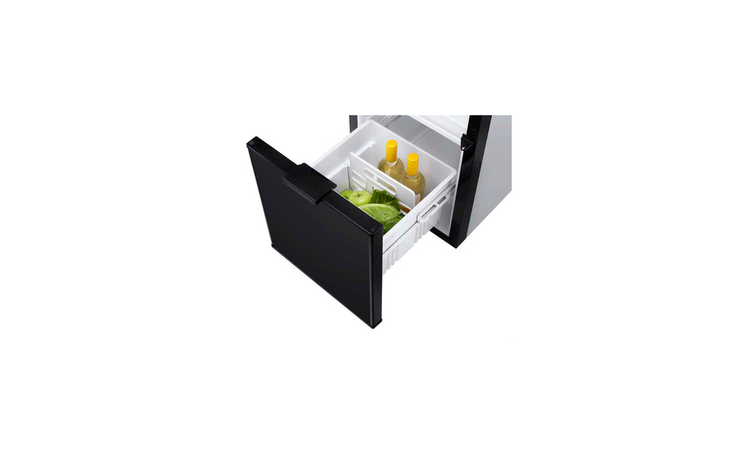 Bakside av Absorberkjøleskap N4141 141 liter smal med LCD-display