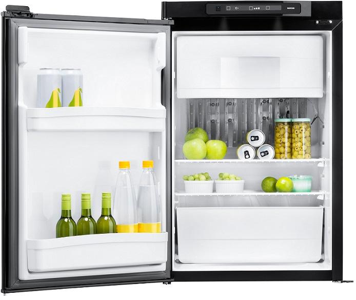 Absorpsjonskjøleskap N4080 81 l, hjulkassemodell, bakside