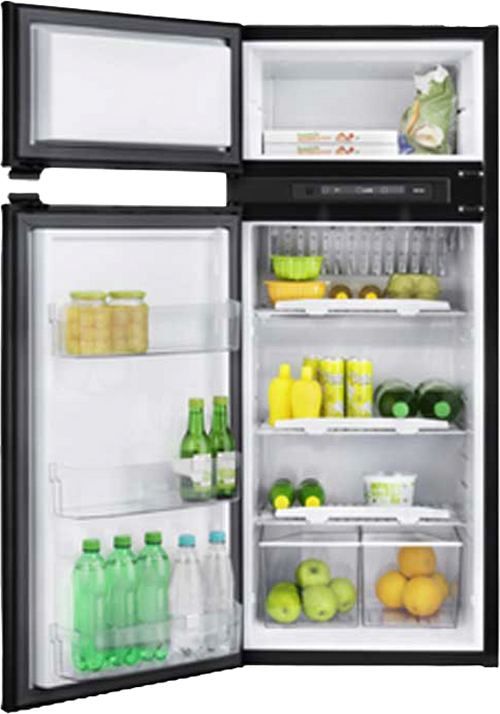 Absorpsjonsküleskap N4145 med dobbeltdør 141 l LCD forside