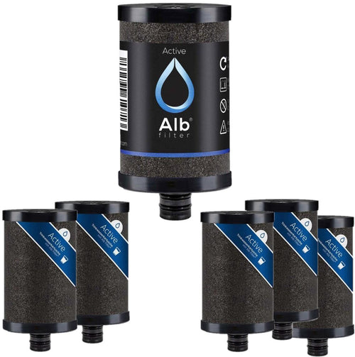 Active filterpatron for drikkevannfilter - Alb Filter forfra