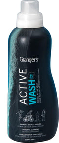 Active Wash vaskemiddel for sportstøy 750 ml fra Grangers flaske