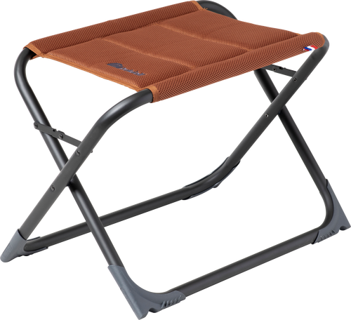 Adagio campingkrakk med 3D-mesh aluminium forfra
