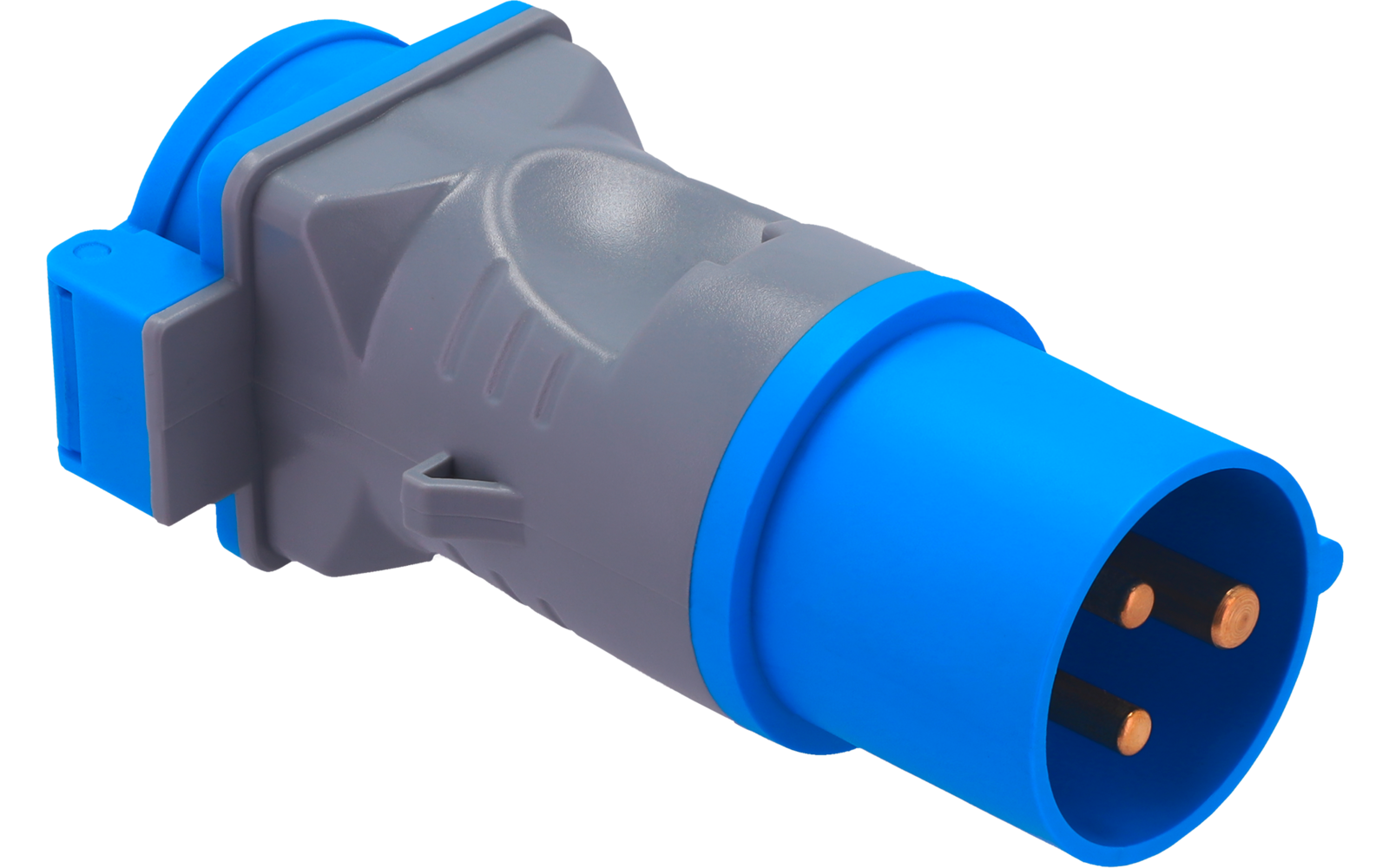 Detalj av Adapter CEE-støpsel til jord-kobling 16A IP44, 150 g