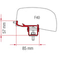 Adapter-Kit F40 Van for Nissan NV350 takmontering sett forfra