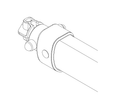 Adapter-sett 4-punkt for Fiamma-feste til Excellent Elite G2 Thule
