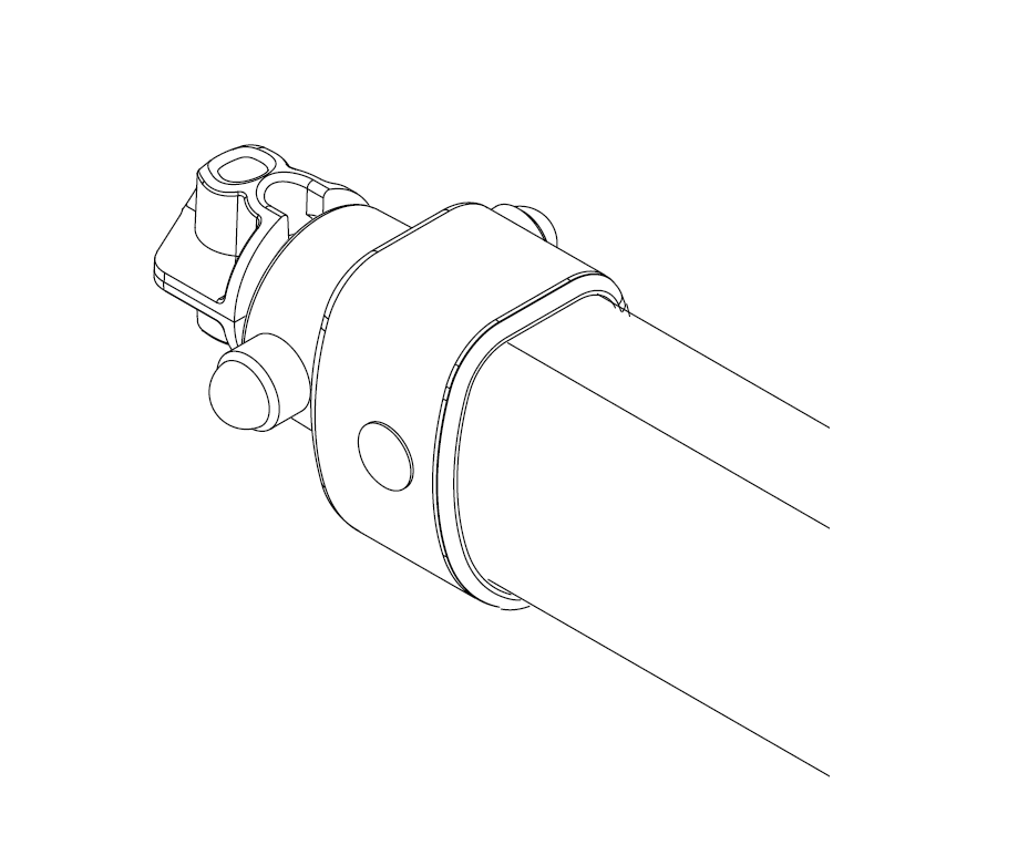 Adapter-sett 4-punkt for Fiamma-feste til Excellent Elite G2 Thule