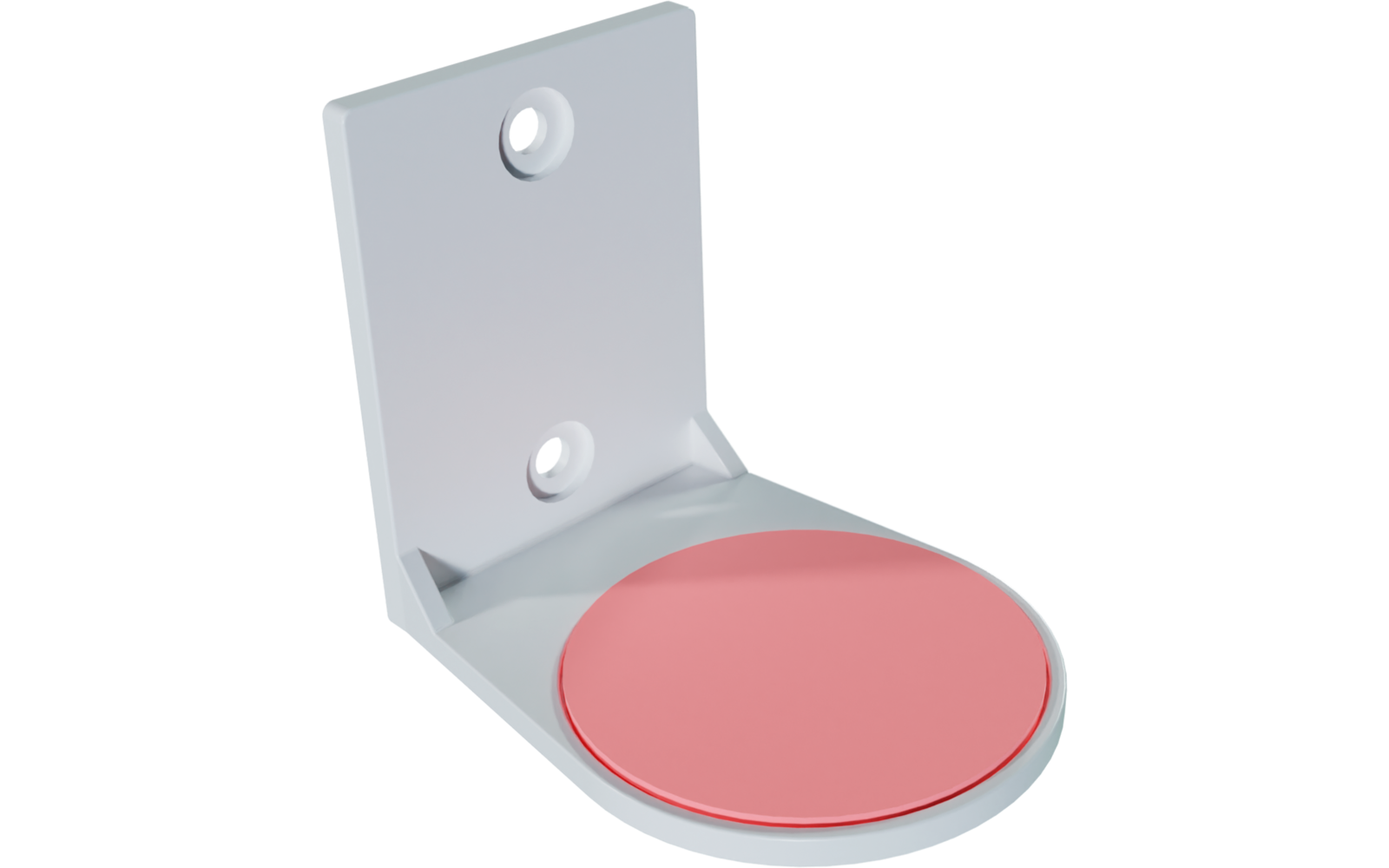 Adapter for trådløs røykvarsler veggmontering 10x20,5x4 cm Thitronik bakside