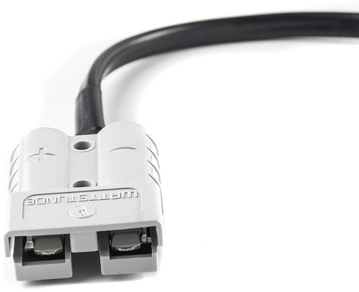 Adapterkabel Anderson A50 til XT60 for EcoFlow Delta/River montert på solcellepanel
