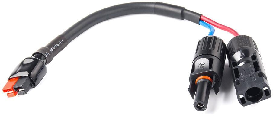 Adapterkabel MC4 til Anderson Power Pole mini - WATTSTUNDE forfra