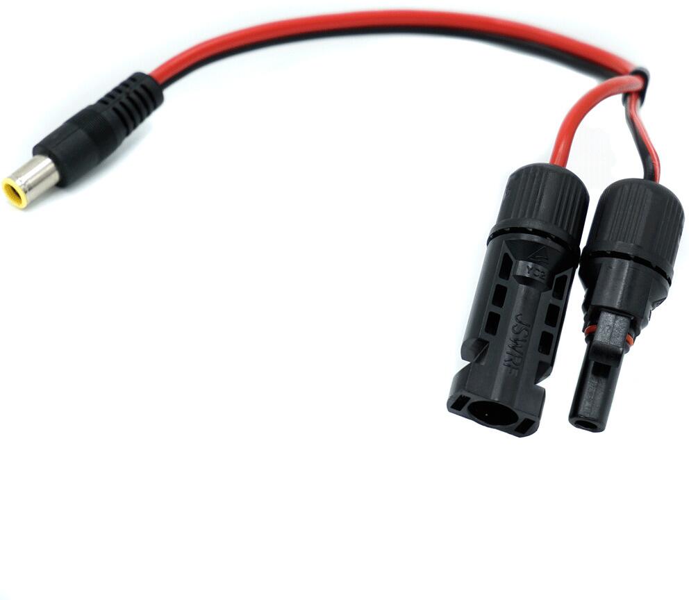 Adapterkabel MC4 til DC7909 8mm hann - WATTSTUNDE montert