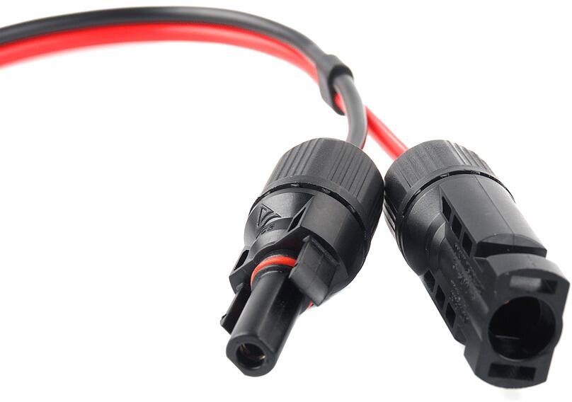 Adapterkabel MC4 til DC7909 8mm hann - WATTSTUNDE nærbilde av kabel