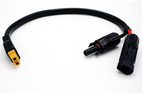 Adapterkabel MC4 til XT60 for EcoFlow powerstation - WATTSTUNDE bakside