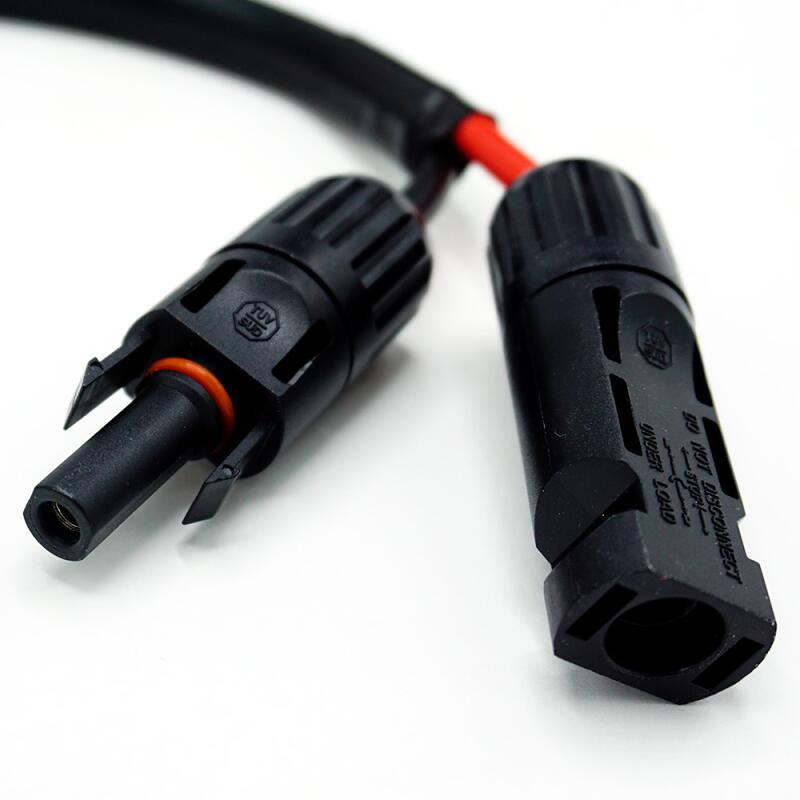 Adapterkabel MC4 til XT60 for EcoFlow powerstation - WATTSTUNDE montert til solcellepanel