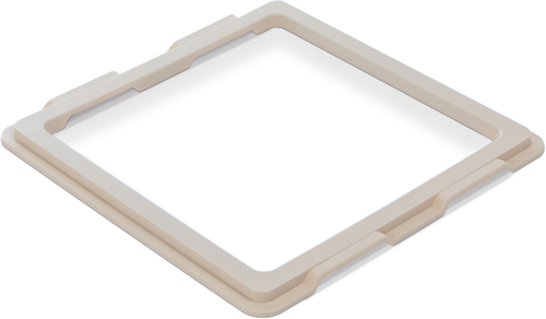 Adapterramme for takluke Ducato Boxer Jumper kremhvit 280x280 mm - MPK montert på kjøretøy