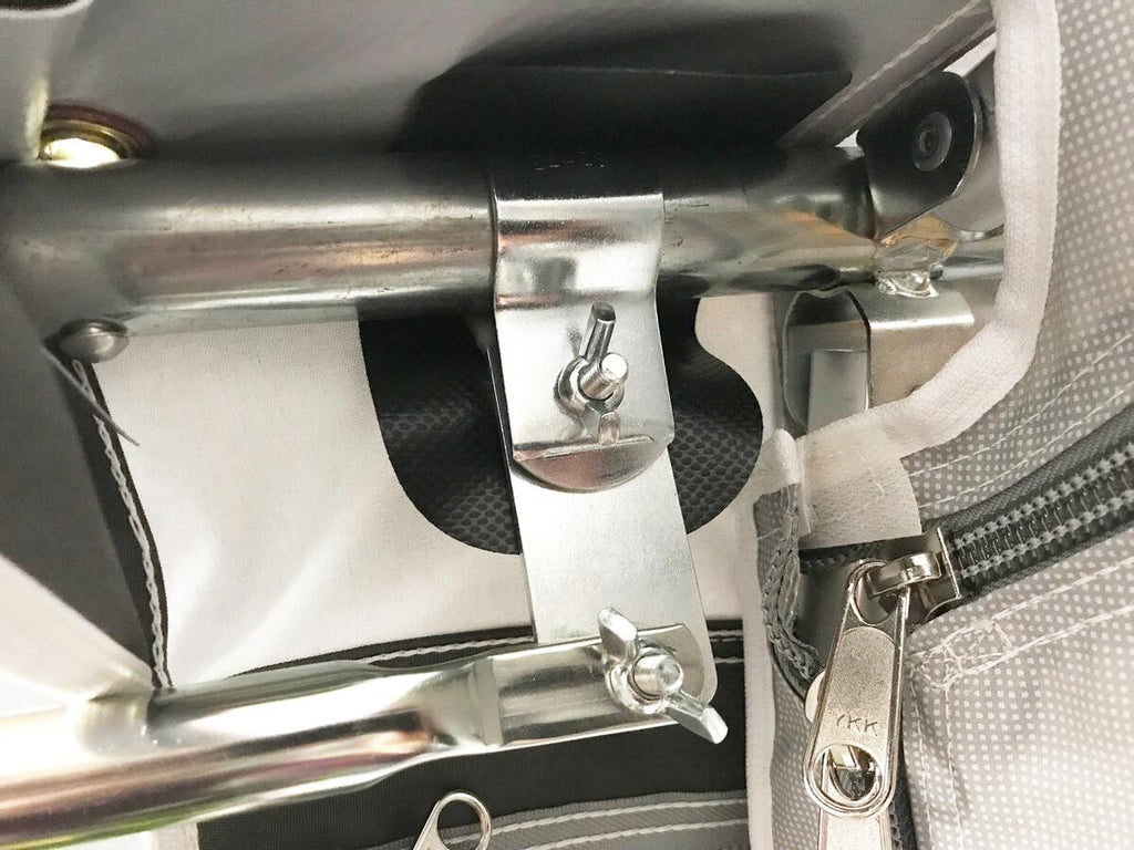 Adaptersett Castel for fortelt Pioneer 240 - Walker montert detalj