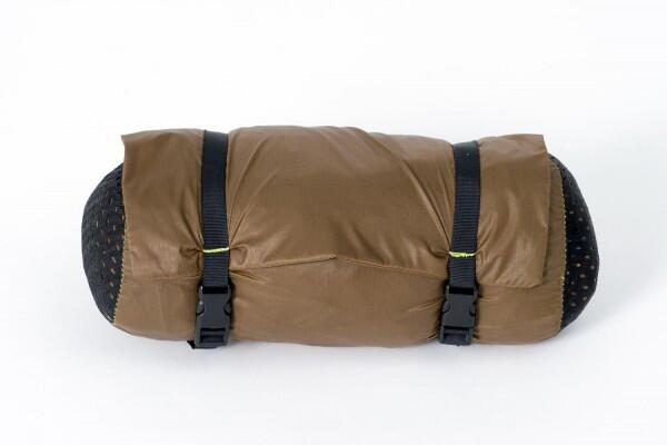 Adventure tarp for hengekøye 168x340 cm nylon ripstop 380 g Amazonas nærbilde av festepunkter