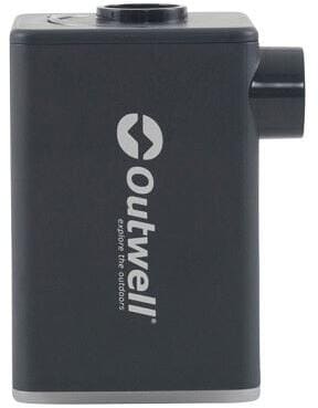 Aeroflow oppladbar luftpumpe med LED-lys 200 l/min front