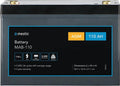 AGM-batteri MAB 12V for campingkjøretøy forfra