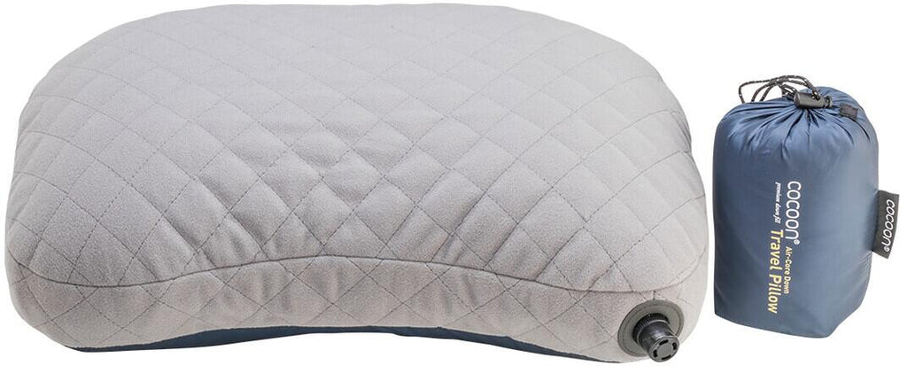 Air Core dunpute oppblåsbar 30x41 cm ultralett ventil detalj