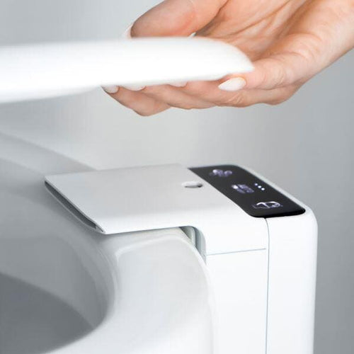 Air Cube 3.0 luft- og toalettrenser hvit bakside