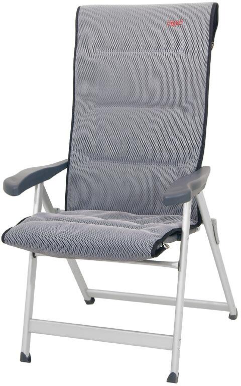 Detalj av stoffet på Air Deluxe stolpute 3D pustende 162x52 cm svart/grå
