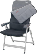 Air Deluxe stolpute 3D pustende 162x52 cm svart/grå forfra
