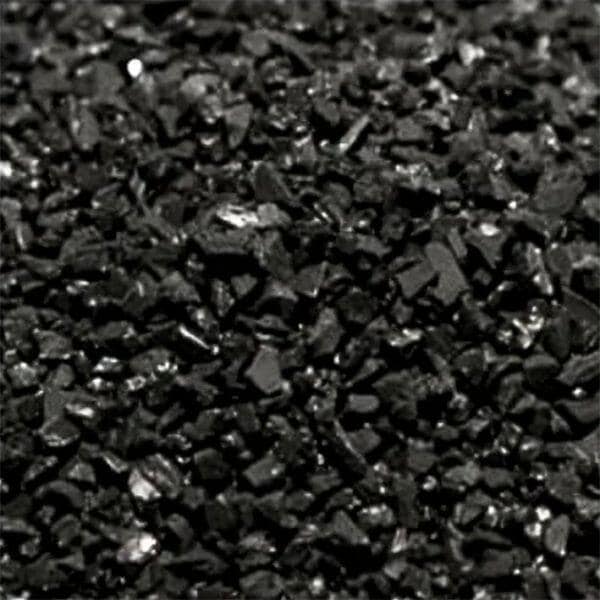Aktivkull-granulat for påfyllingsfilter 360 g kokosskall goodguards bakside