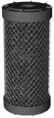 Aktivkullfilter element størrelse S 10µm 6,5×13 cm - WM Aquatec for vannrensing