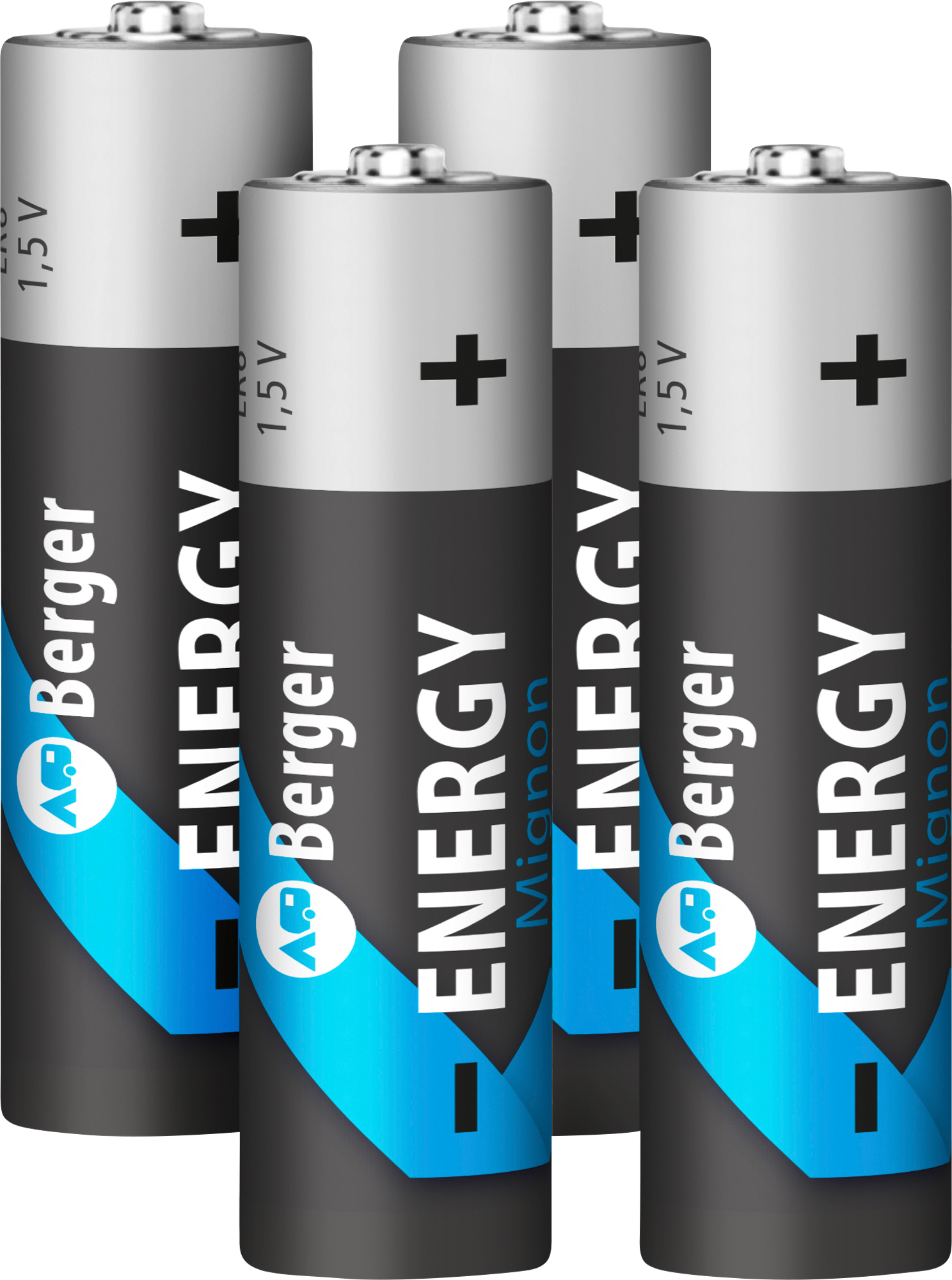 Alkaline batteri AA (LR6) 1,5V 4-pakning for bobil