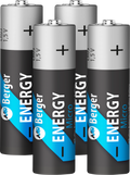 Alkaline batteri AAA (LR03) 1,5V 4-pakning front