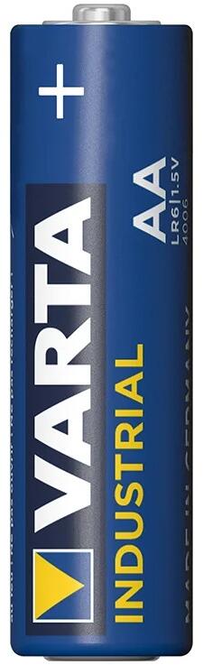 Alkaline batterier AA 1,5V 4-pakning LR6 - VARTA forfra