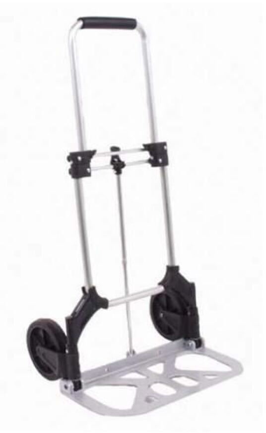 Alu Carry transportvogn i aluminium 5,5 kg forfra