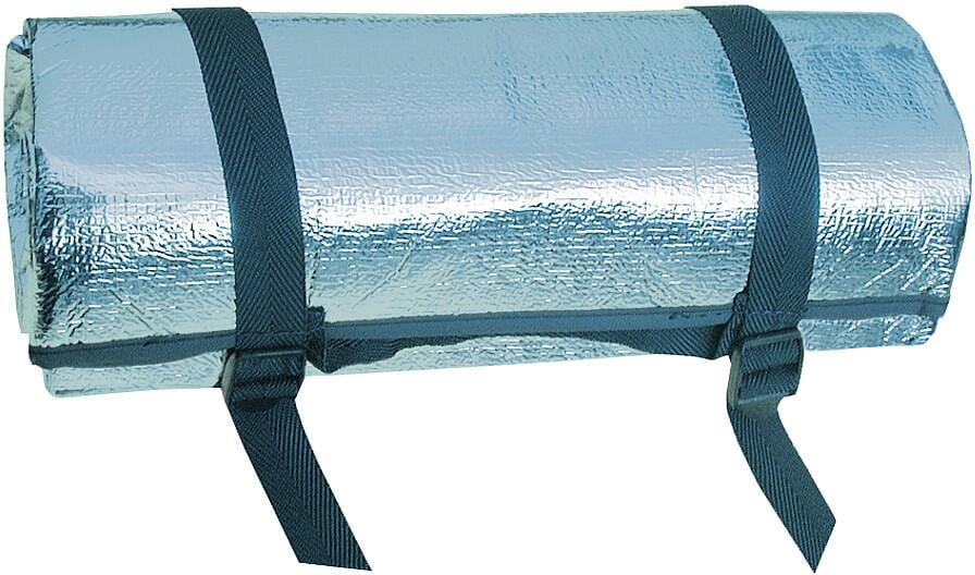 Aluminiums liggeunderlag 190x60 cm, 105 g, sølv - Outdoor vist fra siden