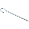 Aluminiums teltplugger 6-pack 18 cm for hard grunn - High Peak nærbilde