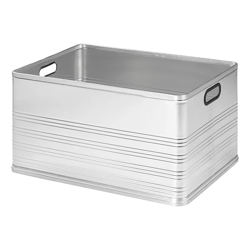 Aluminiumsboks 15 liter 0,7 mm veggtykkelse ProPlus forfra